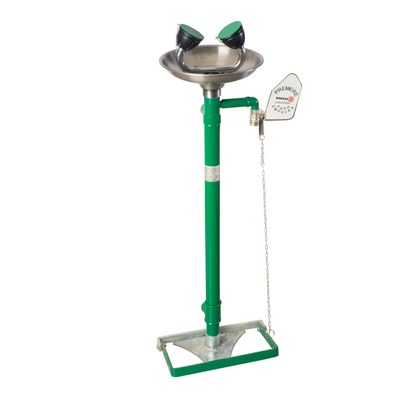 Lava-Olhos Emergência Com Pedal Inox 380SS